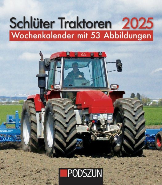 Schlüter Traktoren 2025 Wochenkalender