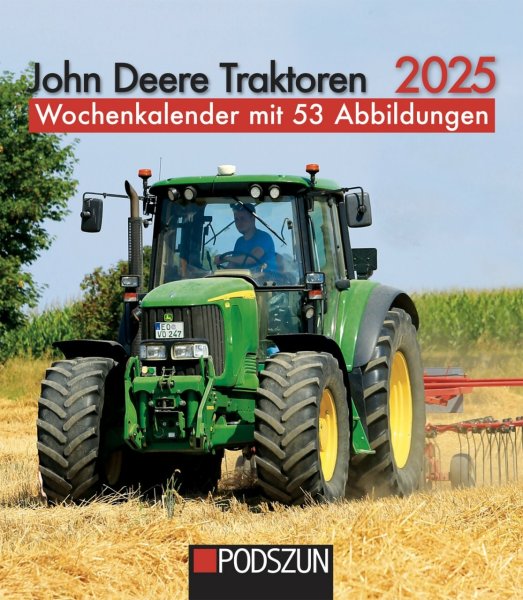 John Deere Traktoren 2025 Wochenkalender