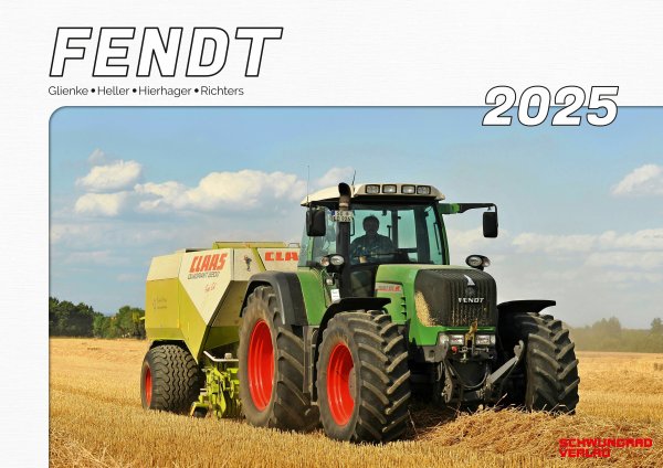 Kalender 2025 – Fendt-Schlepper im Einsatz