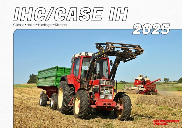 Kalender 2025 – IHC/Case IH-Schlepper im Einsatz