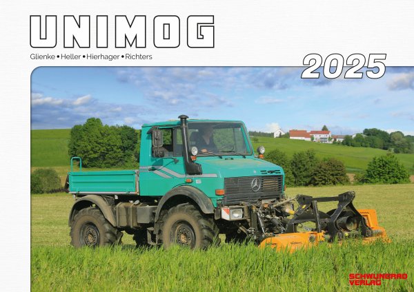 Kalender 2025 – Unimog im Einsatz